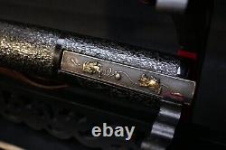 Japanese Edo Period Tanto Dagger Mumei, Koshirae Mounts Kozuka Fine Temper