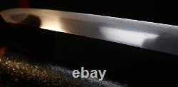 Japanese Edo Period Tanto Dagger Mumei, Koshirae Mounts Kozuka Fine Temper