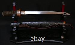 Japanese Edo Period Tanto Dagger Mumei, Koshirae Mounts Kozuka Fine Temper