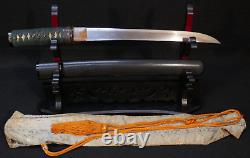 Japanese Edo Wakizashi otanto Koshirae Mounts Sword Signed'Mori Mitsu', Fine