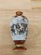 Japanese Hand Painted Porcelain Miniature Vase Samurai Meiji period Signed FINE