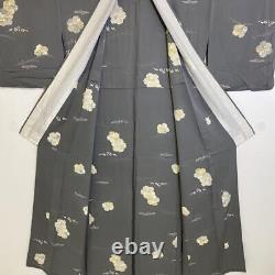 Japanese Kimono Fine Pattern Pure Silk Vintage Antique Japan 303