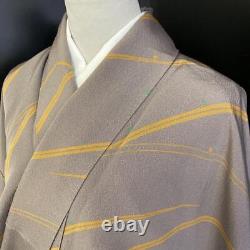 Japanese Kimono Fine Pattern Pure Silk Vintage Antique Japan 335