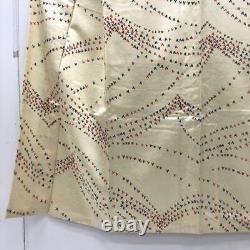 Japanese Kimono Fine Pattern Pure Silk Vintage Antique Z5712