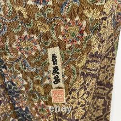 Japanese Kimono Fine Pattern Vintage Antique Japan 221