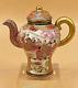 Japanese Meiji Satsuma Teapot With Fine Gold Decorations By Kaizan