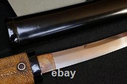 Japanese Shinshinto Tanto Dagger'Nagao Toshihide', NBTHK Cert. Fine Temper