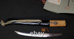 Japanese Shinshinto Tanto Dagger'Nagao Toshihide', NBTHK Cert. Fine Temper