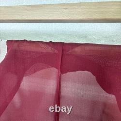 Japanese Summer Kimono Pure Silk Saori Semi-Antique Fine Pattern