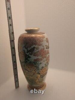 Large Satsuma Vase Fine Gold