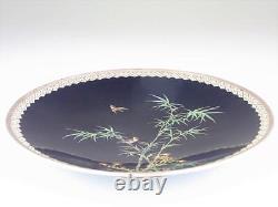 Meiji Era Cloisonne ware Plate 7 inch Antique Fine art Japanese