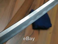 NICE Fine Muromachi LONG wakizashi sword Antique Samurai japanese koshirae saya