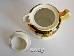 Noritake Antique Fine Porcelain Handpainted Tea For 1 Tea Pot Cream Sugar Japan