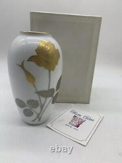 Noritake Okura Fine China Porcelain Flower Vase