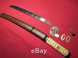 Old Fine Tanto Muro Sword Antique Samurai japanese japan Katana tanto