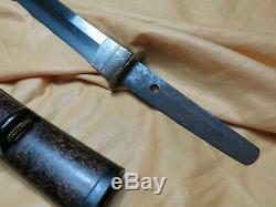 Project FINE HADA antique sword Katana Samurai Japanese fuchi seppa saya edo