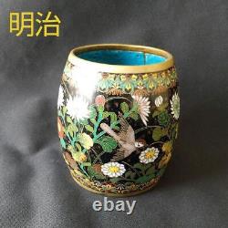 Rare Japanese Antique Meiji Cloisonne Fine tea utensils Cha-dogu