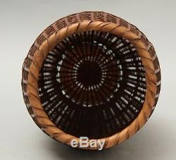 Set of Fine Japanese Ikebana Bamboo Baskets T18