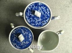 Stunning Fine Japanese Antique Porcelain Tea Set Imari Arita Meiji Signed 19th C