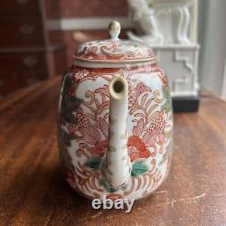 Very Fine / Rare Chinese or Japanese Porcelain Teapot Antique Exc Condition