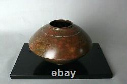 Very fine Murashido Japanese Bronze Vase GG32