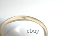 Vintage Antique Akoya Japanese Pearl 14K Bypass Style Ring Size 6.5
