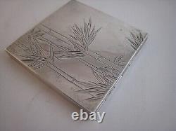 Vintage Japanese 950 Sterling Silver, Hallmark, Compact Fine Silver