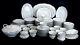Vintage Japanese Fine Seyei China Service for 12 Marquis Coupe Soup Berry Bowls