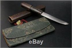 WG68 FINE Japanese Quite short sword & tobacco case menuki ojime ball #tsuba