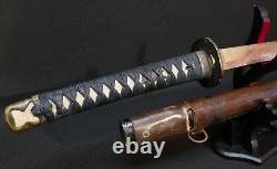 WWII Imperial Japanese Katana Samurai Sword Fine Gendai'Seki Kanewaka Saku