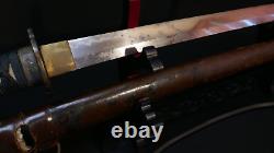 WWII Imperial Japanese Katana Samurai Sword Fine Gendai'Seki Kanewaka Saku